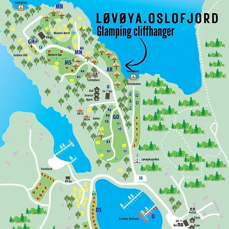 Glamping - Lovoya Oslofjord Hotel Horten Room photo