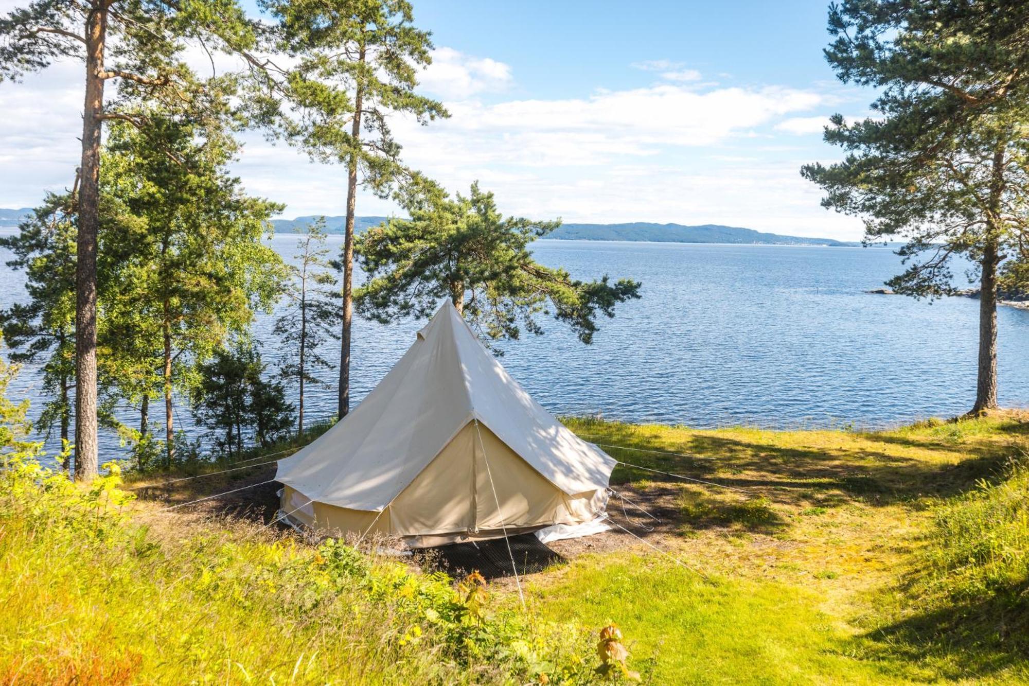 Glamping - Lovoya Oslofjord Роскошный шатер Хортен